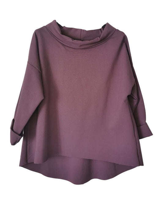 Maglia collo largo